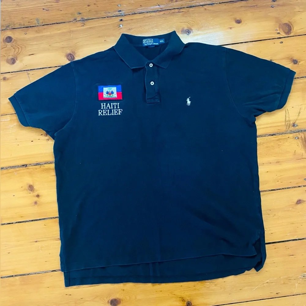 RARE 2010 HAITI RELIEF RALPH LAUREN POLO
